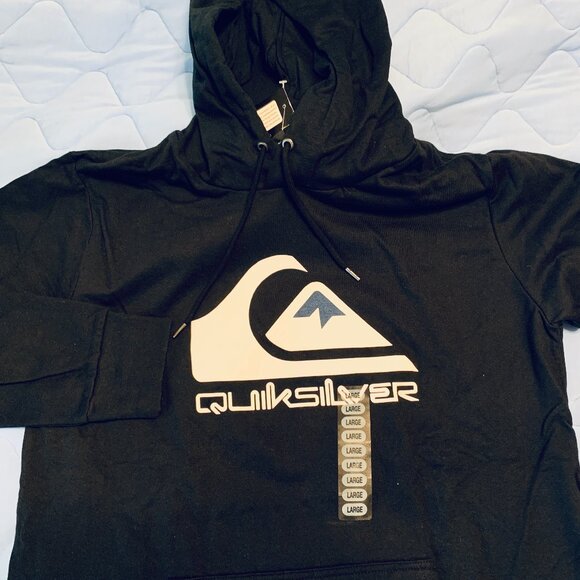 New Quicksilver Men's Hoodie Size L - Picture 1 of 3